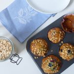 Vegane Frühstücksmuffings mit Agavendicksaft gesüßt