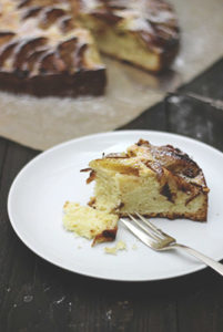 Rezept für schwedischen Apfelkuchen - einfaches Rezept mit saftigem Rührteig