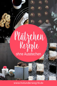 Rezepte für Weihnachtsplätzchen ohne Ausstechen
